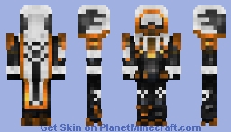 destiny hunter minecraft skin